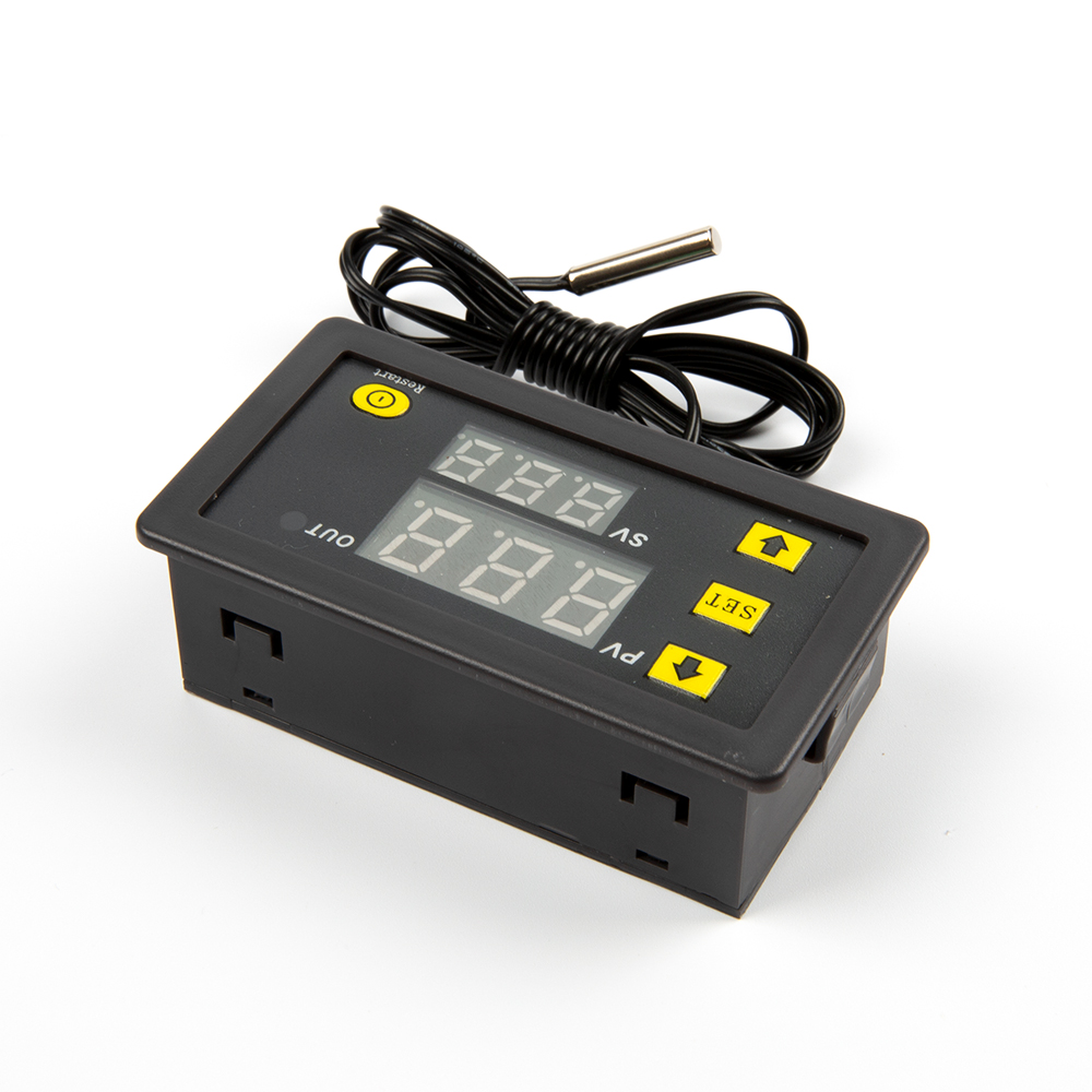 Цифровой терморегулятор (термостат) W3230 12в, кабель 1м